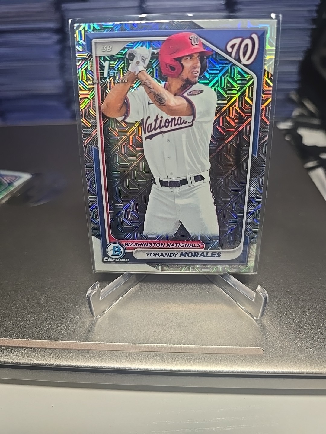 2024 Bowman - Chrome Prospects Yohandy Morales #BCP-52 Mojo Refractor (RC)
