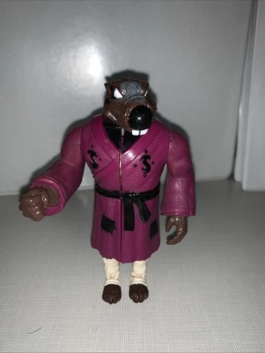 Vintage TMNT Ninja Turtles 1992 Mutations Mutatin’ Splinter Figure  Transform
