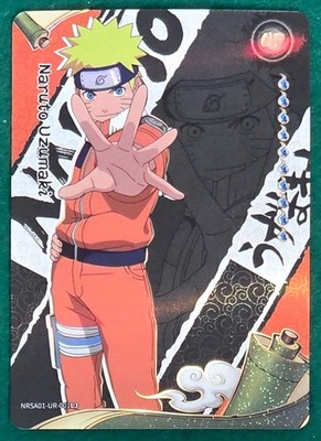 Naruto Uzumaki - Kayou Naruto English Series 1 - NRSA01-UR-001L3 Ultra Rare Card