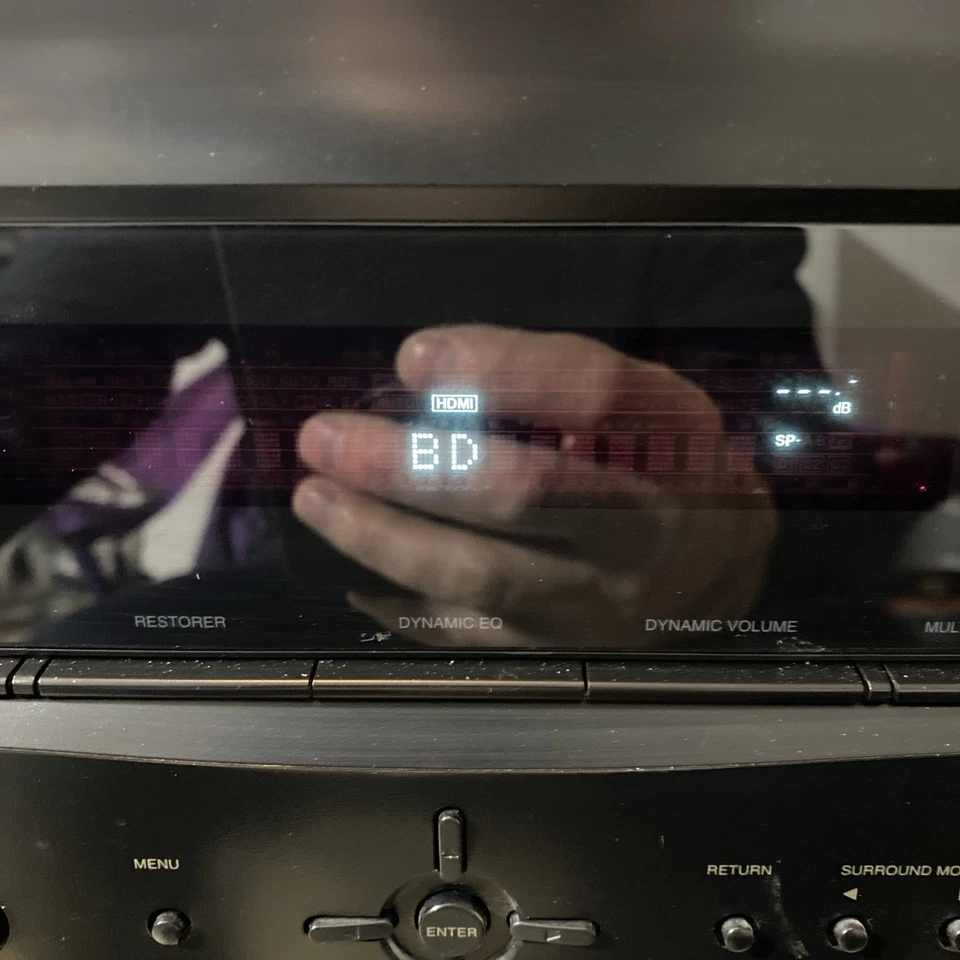 Denon AVR-1611 7.1 Ch HDMI Home Theater Surround Sound Receiver No Remote Works - Image 3 of 4