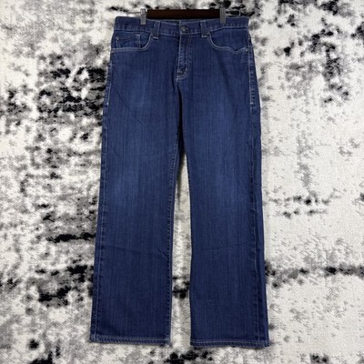 Fidelity Camino Jeans Mens Size 33x28 Dark Wash Wide Leg Stretch