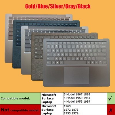 New Palmrest Keyboard For Microsoft Surface Laptop 3 4 13.5'' 1867 1868 1950 1951