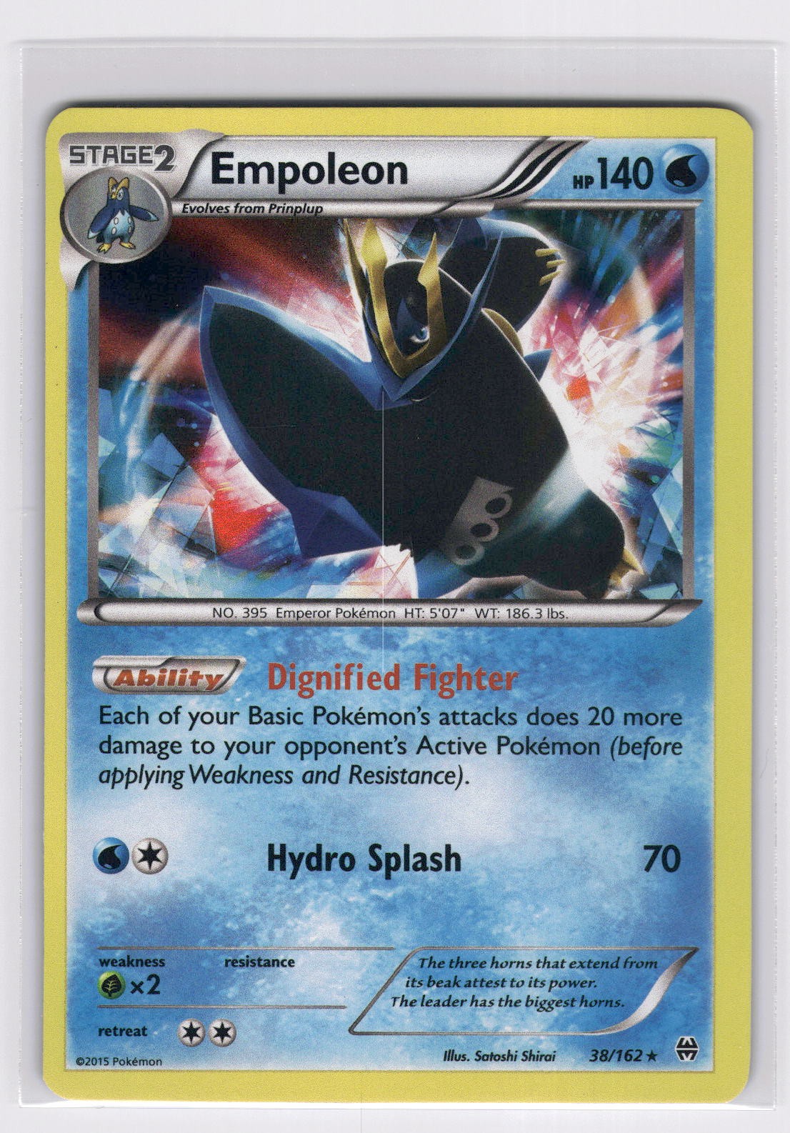 Empoleon XY - BREAKthrough - Pokemon NM 38/162
