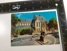 Sint Janskerk (Saint John Church) in Gouda, Netherlands. Postcard