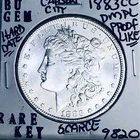 1883 CC BU GEM MORGAN SILVER DOLLAR UNC MS+++ U.S. MINT RARE KEY COIN 9820