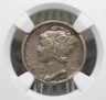 1926 "S" Mercury SILVER Dime 10c NGC XF40 #001 Extra Fine *SAN FRANCISCO* ECC&C