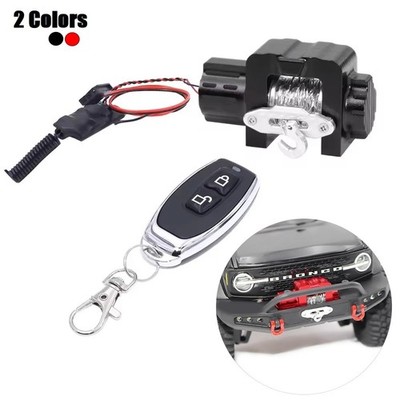 Metal Electric Winch& Remote Controller For 1/18 RC Crawler Traxxas TRX4M Trx4-M