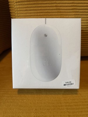 Apple Mighty Mouse A1152 MB112LL/B Wired USB White New Sealed Vintage