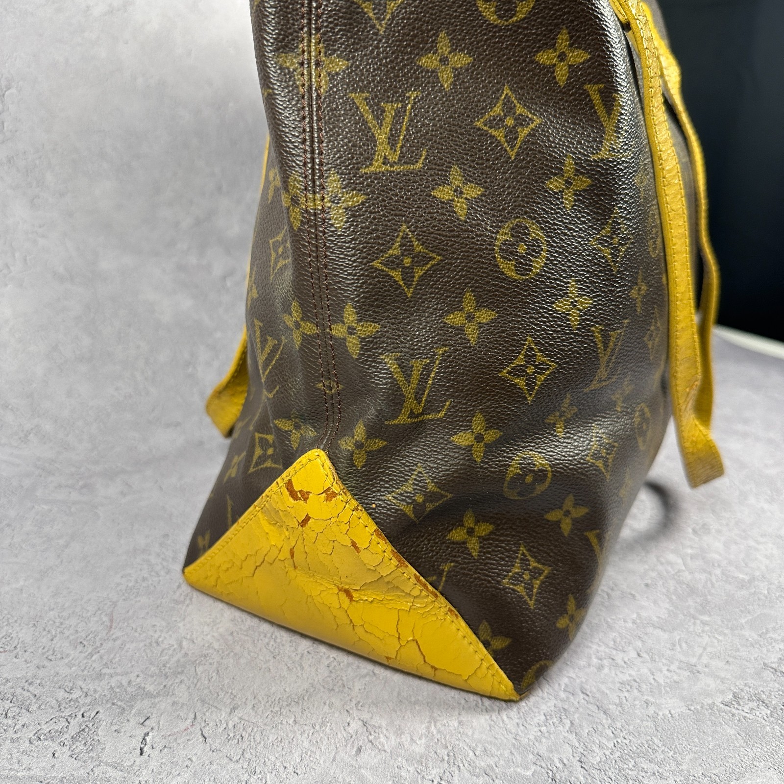 Louis Vuitton Authentic Vintage 1990s Monogram Luco Tote Bag Shoulder Purse image 6