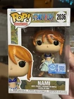 Funko Pop Animation One Piece Nami #2036 With Protector