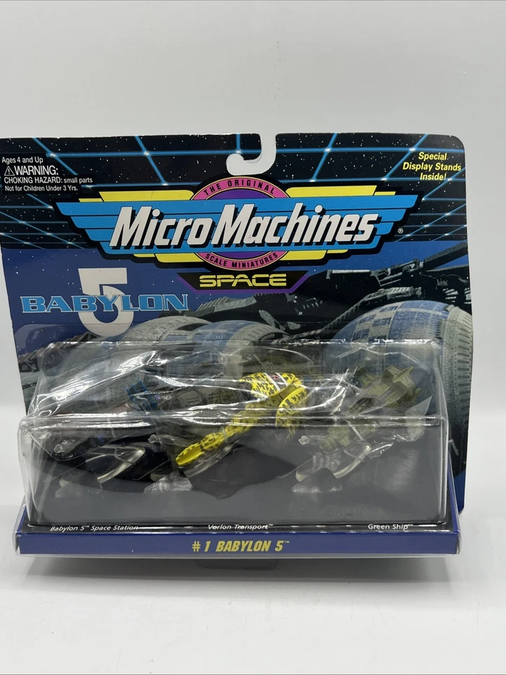 Micro Machines Babylon 5 1995 De Colección Galoob Set #1 y Set #4 Nuevo Leer Foto 4 de 4