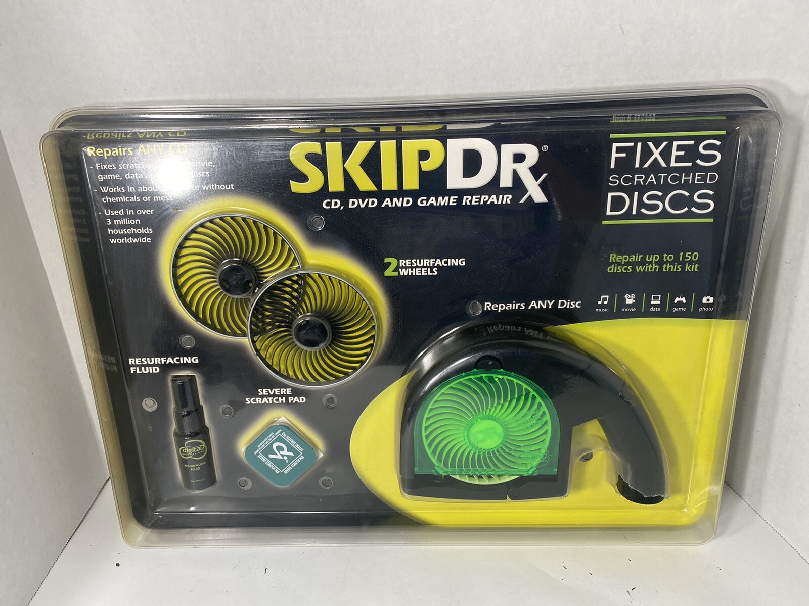 NEW Skip DRX For DVD & CD Disc Repair & Cleaning Manual Digital ...