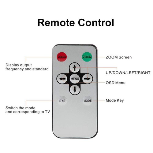 HDMI To RF HDMI Coaxial Converter Adapter Box Remote Control US EU UK Plug US - Picture 5 of 12
