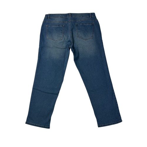 NUEVO Pantalones de mezclilla para mujer Millers elásticos cómodos talla 10 a 22 azul marino pálido - Imagen 5 de 16