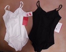 CAPEZIO Princess seam camisole leotard black or white child cc101C