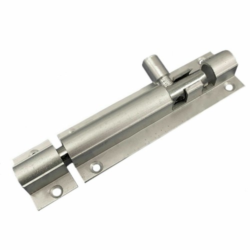 SLIDE BOLT Bathroom Toilet Shed Door Lock/Catch/Latch multi -sizes 63mm + screws - Picture 3 of 4