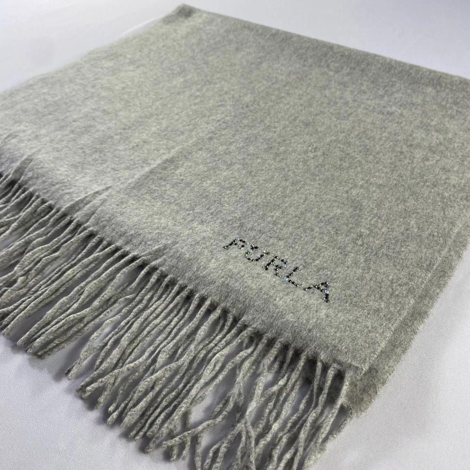Furla Bufanda Silenciador Invierno Cuello Bufanda Cachemira Bufandas Foto 3 de 4