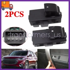 2PCS Rear Power Window Door Switch for Chevrolet Silverado Suburban 2007-2013