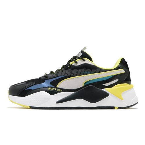 Puma RS-X3 'Emoji' Black/White Athletic Shoes (SNKR/Casual/Unisex/Low Top/Crossover) 374819-01 (US 5)