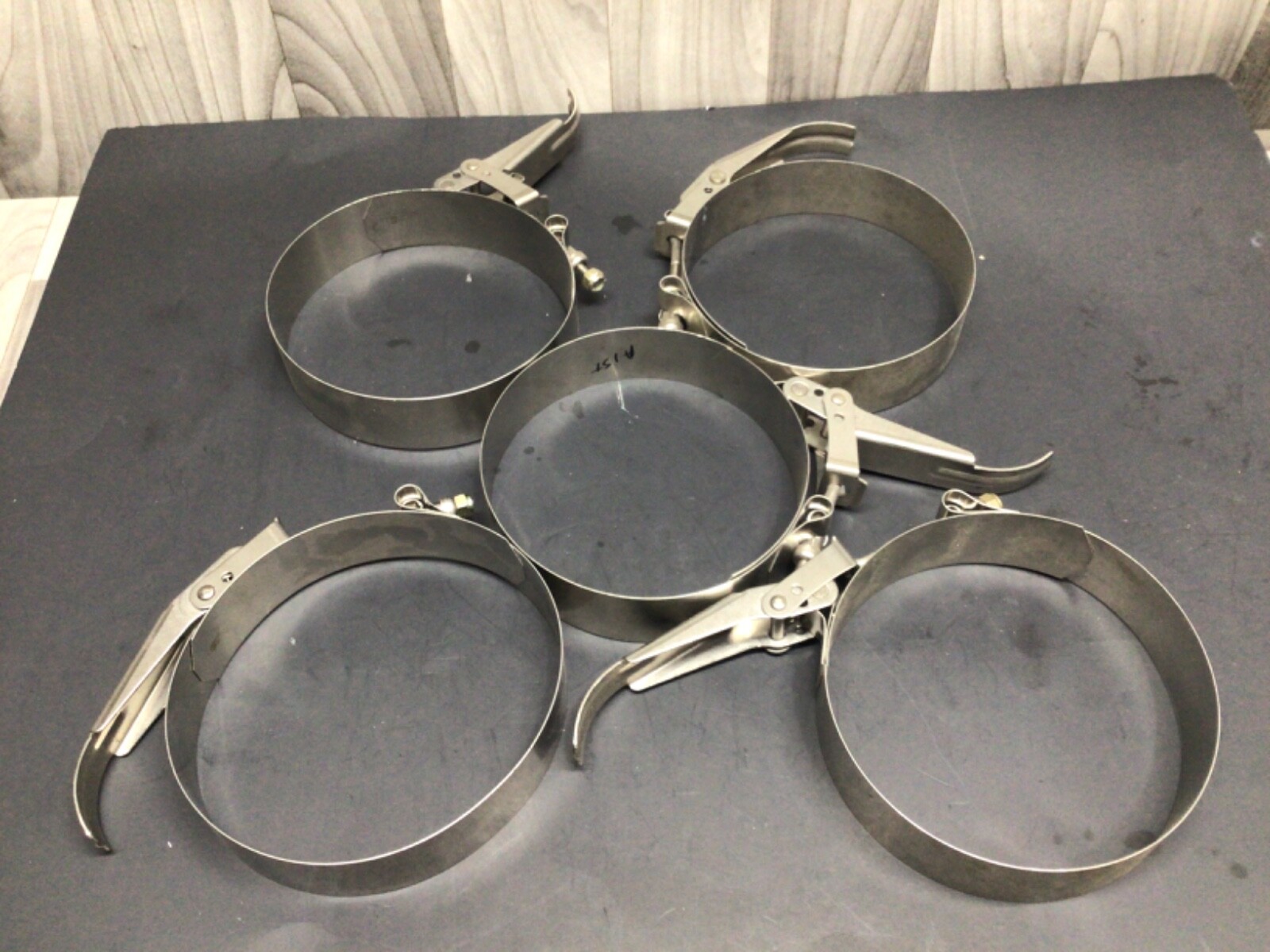 Lot Of 5 Clampco 6" Band Clamp T Bolt Quick Release MS21920