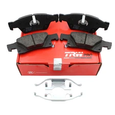 TRW Pro Rear Ceramic Slotted Brake Pad Set For Dodge Durango Jeep Grand Cherokee