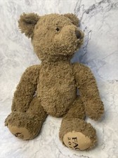 FAO Schwarz Wishing On A Star Brown Bear 2010 Jester Stuffed Animal 18  9