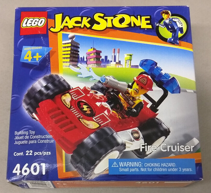 LEGO Jack Stone 4601 Fire Cruiser NEW! Emergency Vehicle Car Truck