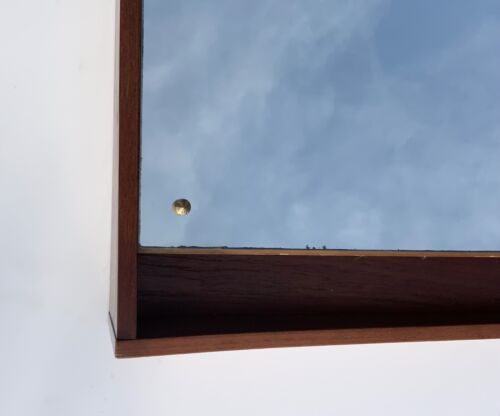 Vintage White and Newton Teak Mirror from dressing table 1970s - Picture 5 of 8