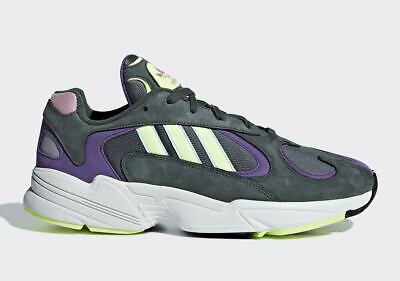 purple adidas yung 1