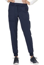 Scrubs Women's HeartSoul HS030 Low Rise Jogger Scrub Pant Navy NAYH XXS-3XL NWT