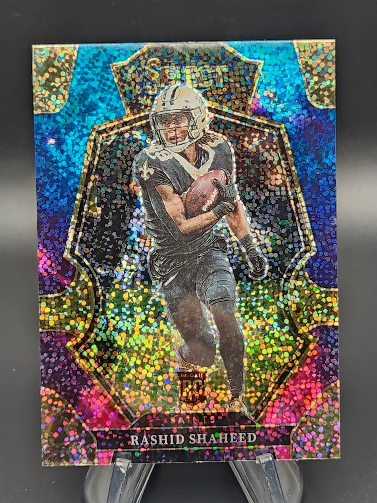 Rashid Shaheed 2022 Panini Select Cosmic Premier Level Rookie SSP