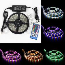 5M 5050 RGB+White RGBW/RGBWW 60Leds/M LED Strip Light & Remote &Power