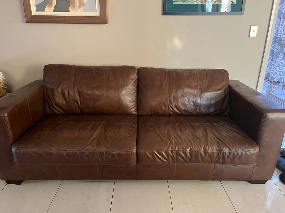 Ozdesign 3 seater leather sofa