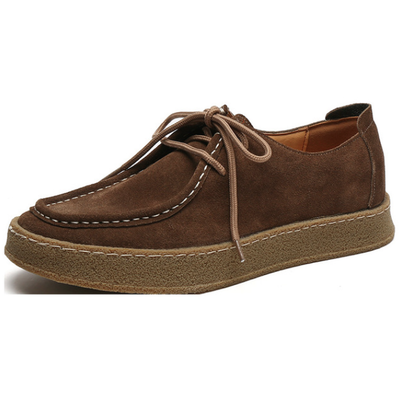 Chaussures SAS Traveler Oxford Marron Cuir - Confort Maximum - Pointure 7 S - Pour La Marche Et Les Voyages