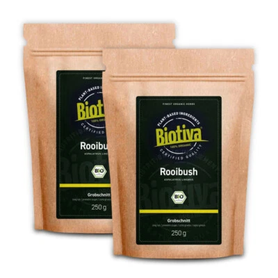 Té Rooibos Bio 500g (2x250g) Biotiva (37,98 EUR/kg) - Imagen 1 de 4