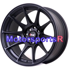 XXR 553 Wheels 16 X 8.25 2 Flat Black Concave Rims 4x100