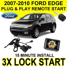 Remote Start Plug & Play Easy Install DIY 3X Lock For 2007- 2010 Ford Edge FO1A
