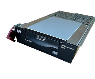 Q1524C 393493-001 DW012-60005 HP STORAGEWORKS 36/72GB DAT72 DDS5 LVD/SE BLACK