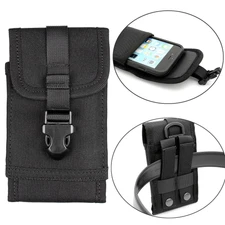 Utitility Tactical Molle Waist Belt Cell Phone Pouch Case Belt Bag Mobile Pouch