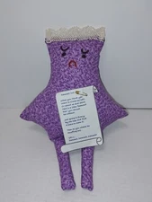 Dammit Doll Classic Random Multi Color Handmade Stress Relief Gag Gift 11" x 7"
