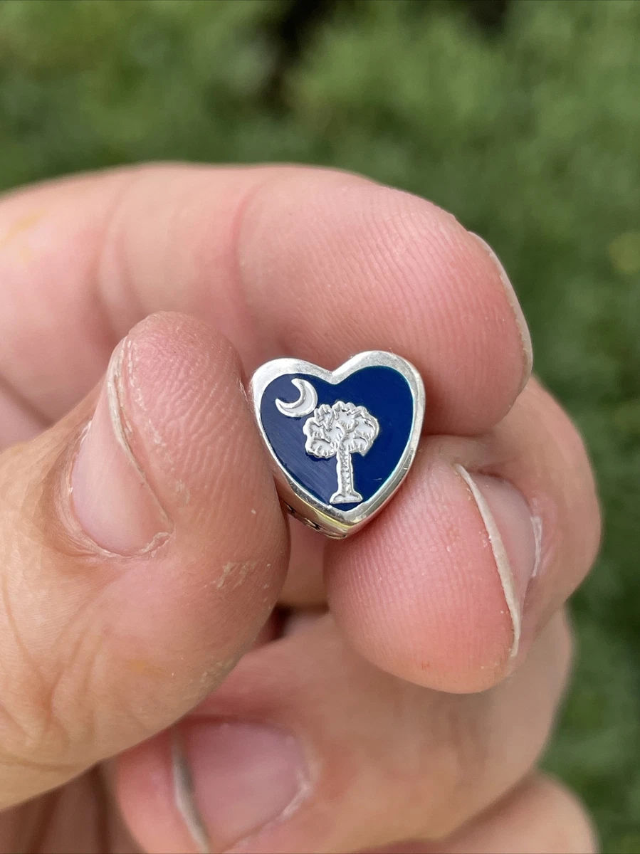Pandora Authentic Myrtle Beach South Carolina Exclusive Heart Charm RARE