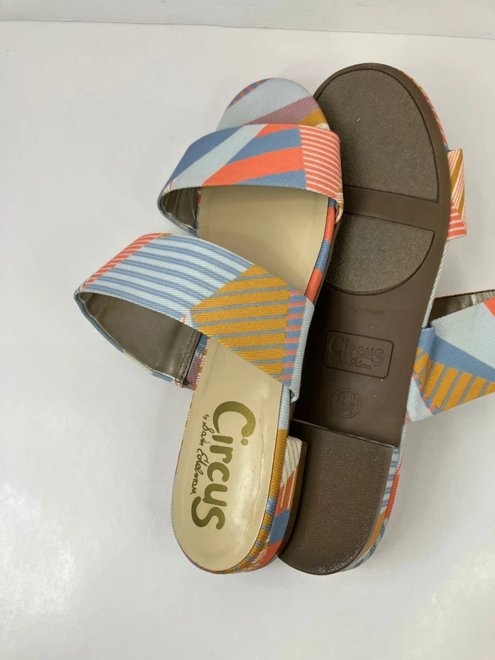 Sandalias Circus by Sam Edelman para mujer 8,5 Delaney melocotón multi diapositivas Foto 4 de 4