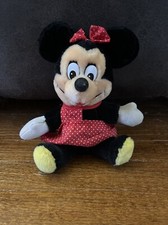 Vintage Disneyland Minnie Mouse 7 inch Plush