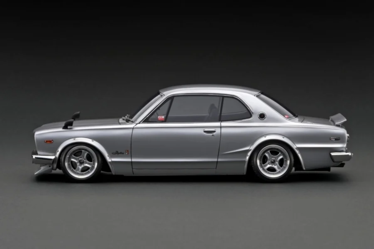 ignition 1/18 Nissan Skyline 2000 GT-R (KPGC10) Silver IG 3236 | eBay