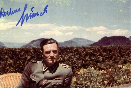 WW2 - Feldwebel Rochus Misch, bodyguard of the German Chancellor