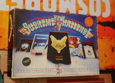 Supreme Challenge (Beau Jolly) Commodore 64 (2 Tape, Manual) works classic 8-bit