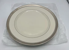 Mikasa Palatial Platinum Fine China L3235 12 1/4" Round Chop Plate Platter