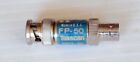 Texscan Fp-50, 6 dB, 50 Ohm, Fixed Attenuator - 0 - 4 Ghz. - Bnc (M/F)