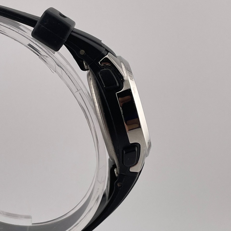 Armitron Pro Sport Watch 45/7042 Quartz Alarm Chronograph Black Case