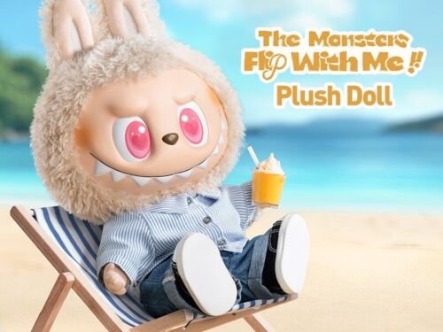 Popmart Labubu The Monsters Flip With Me Series Plush Doll New Size: H15.7(in) - Picture 14 of 17